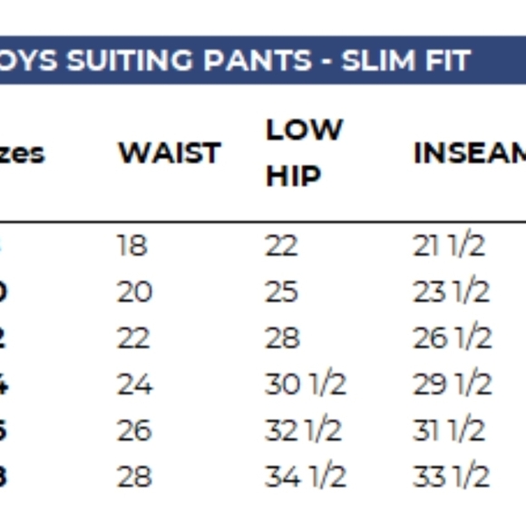 Couture 1910 Boys Power Stretch Flat Front formal dress Pants slacks 18" WAIST - Picture 12 of 13